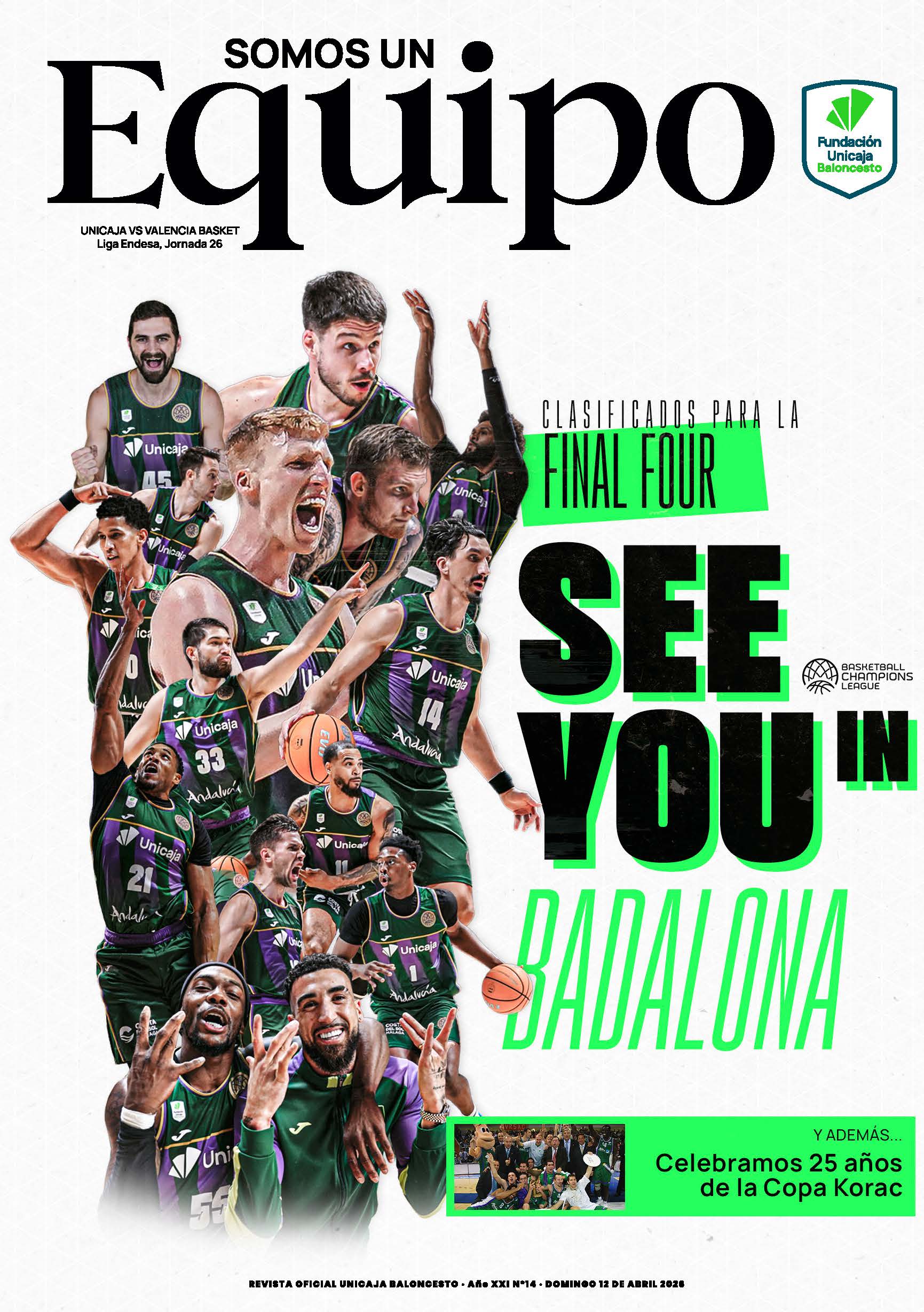 Unicaja vs. Valencia Basket Nº14 2025-26