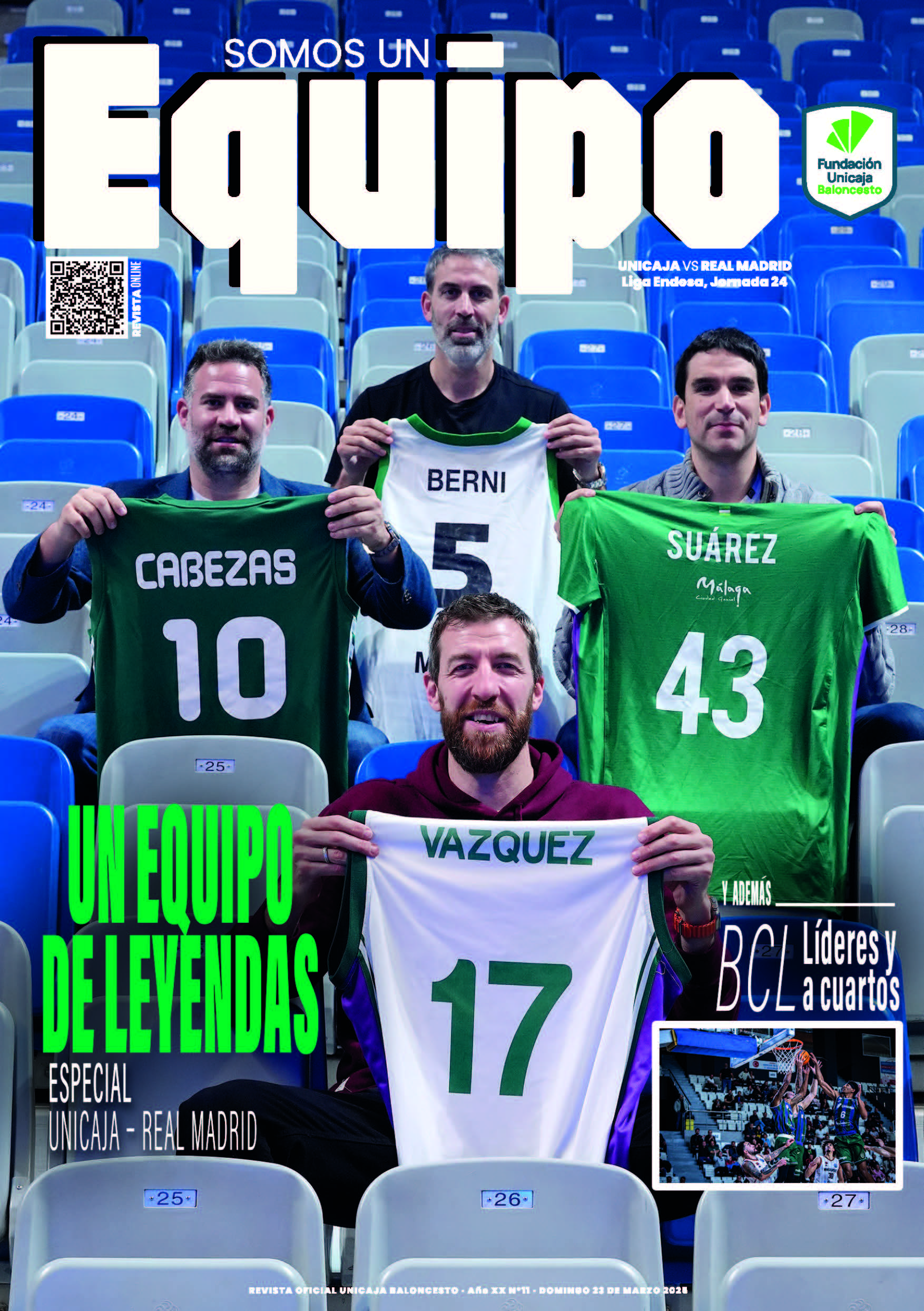 Unicaja vs. Real Madrid Revista Nº12 2024-25
